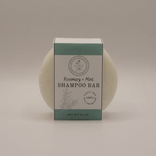 Rosemary + Mint Shampoo Bar - Refreshing